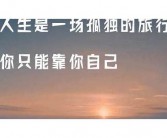 非常优美的英文句子