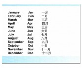 十二月份英文12个月的英文十二个月的英文
