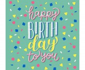 生日快乐 英文