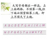 英语字母书写格式
