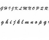 英文花体字