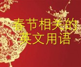教你如何用英语介绍春节~