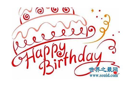 (生日祝福语英文版简短)