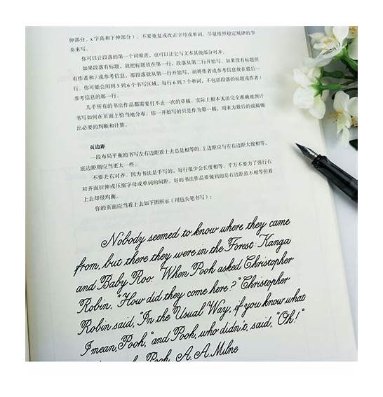 花体英文教程与英文