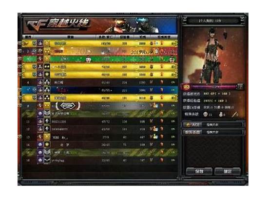 cf英文名字大全与英文