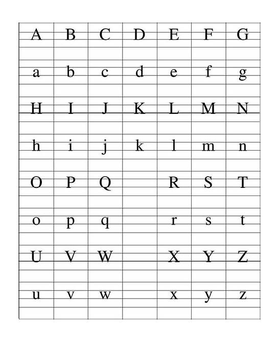 36个字母(一年级26个字母表)